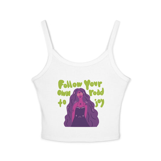 "Day Tripper" Spaghetti Strap Tank Top